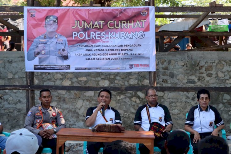 AKBP Anak Agung Gde Anom Wirata, Kapolres Pertama Yang Gelar Jumat Curhat Ditengah Pasar