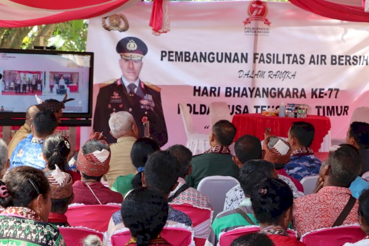 Polda NTT ikuti Zoom Meeting dengan Kapolri dari Amarasi Timur Kabupaten Kupang