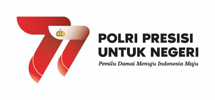 Logo dan Tema HUT Bhayangkara ke-77 Tahun 2023