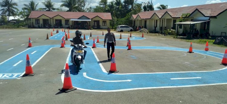 Tak Ada Lagi Angka 8, Uji Praktek SIM di Polres Kupang Lebih Mudah