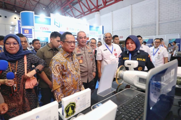 Pameran Indo Security 2023, Polri Raih Juara 1 Kategori Desain Booth Terbaik