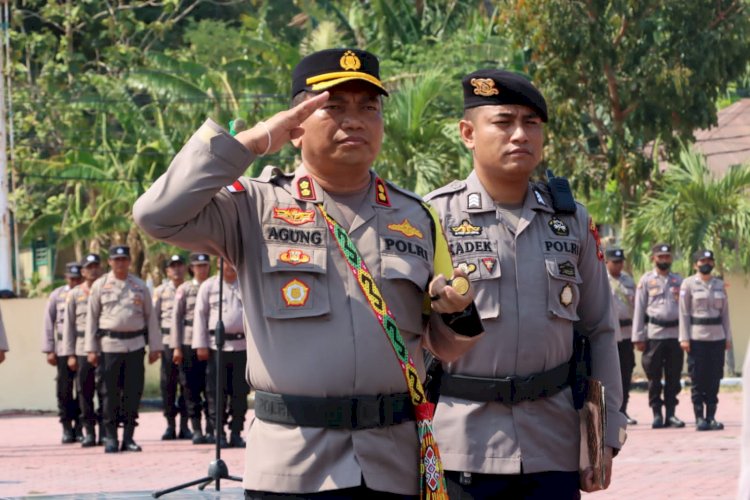 Kapolres Kupang Ajak Personilnya Jaga Netralitas Polri Dalam Kehidupan Politik