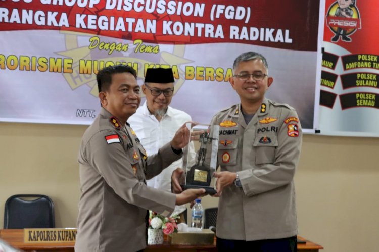 Cegah Tumbuhnya Bibit Radikalisme,  Div Humas Polri Gelar Serangkaian FGD Di Kabupaten Kupang