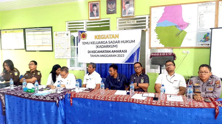 Gandeng Polres Kupang, Pemkab Kupang Gelar Kegiatan Temu Keluarga Sadar Hukum