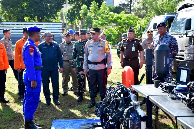 Komitmen Melindungi NTT dari Ancaman Alam, Kapolda NTT Pimpin Apel Kesiapan Penanggulangan Bencana