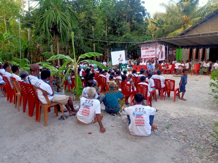 Kampanye Dialogis  Di Dapil II Kabupaten Kupang Berjalan Aman Dan Lancar