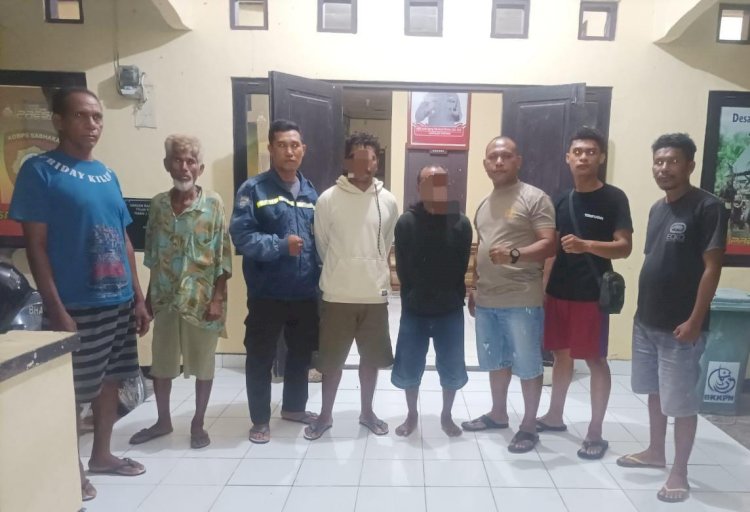 Terduga Pelaku Penikam Yance Manafe Di Desa Poto Akhirnya Menyerahkan Diri