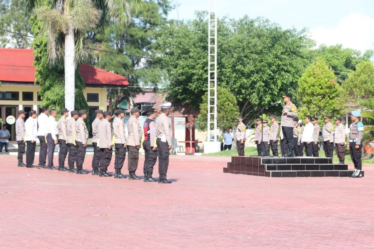 Kapolres Kupang Apresiasi Anggotanya Amankan Kampanye Dialogis Hingga Pelosok