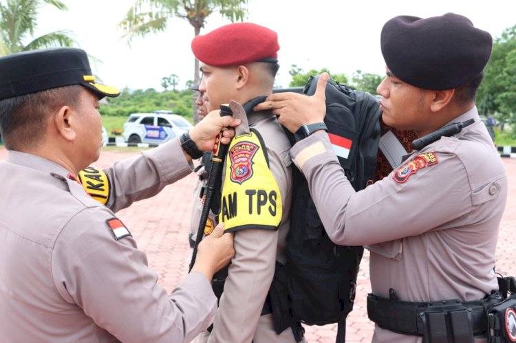 Polres Kupang Terjunkan 500 Personil Amankan Pemilu 2024