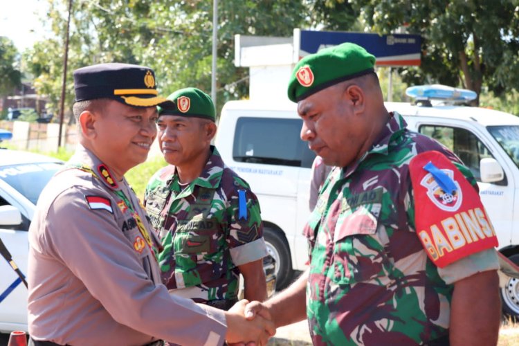 Kapolres Kupang Beri Apresiasi Tinggi Kepada Personil TNI-Polri, Pemerintah dan Penyelenggara Pemilu Serta Masyarakat  Kabupaten Kupang