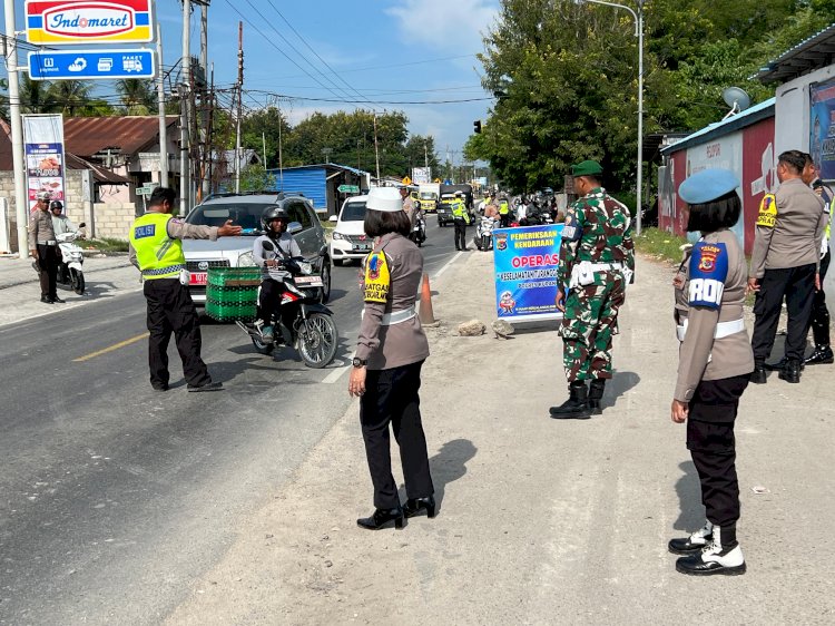 Digelar Sore Hari, Tim Operasi Keselamatan Turangga 2024 Menyasar Mobil Trobo dan Knalpot Brong