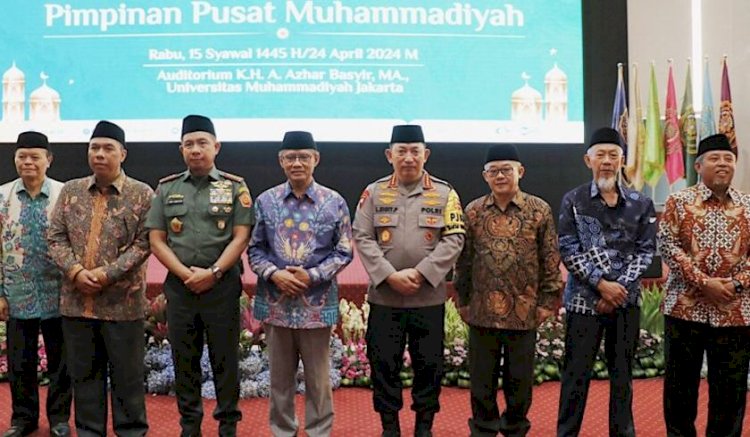 Kapolri Apresiasi Peran Aktif Muhammdiyah Jaga Kondusifitas Selama Pemilu