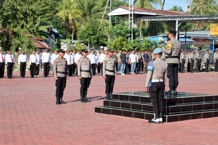 Cegah Anggotanya Terlibat Judi Online dan Terlilit Utang Kapolres Kupang Beri Warning Keras