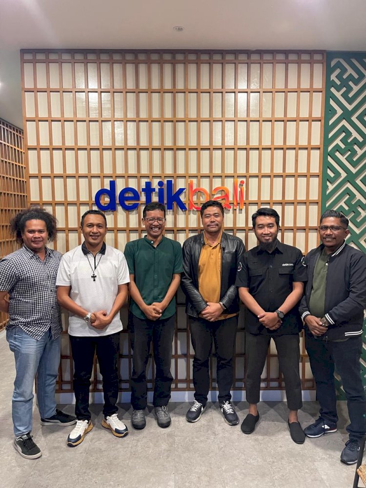 Datangi Kantor Redaksi Detik Bali di Denpasar, Kasat Reskrim Polres Kupang Klarifikasi Pemberitaan Dugaan Pemerasan