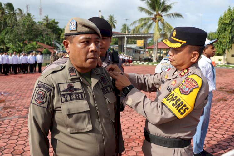 Mulai Hari Ini Polres Kupang Gelar Operasi Keselamatan Turangga 2025, Kapolres : Fokus Kita Adalah Keselamatan Pengguna Jalan
