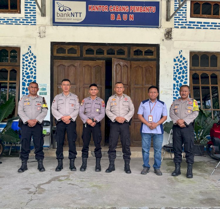 Bank NTT Capem Baun Apresiasi Polres Kupang atas Dukungan Keamanan dan Pelayanan
