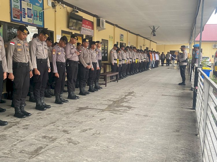 May Day, Polres Kupang Siaga Penuh Layani Masyarakat