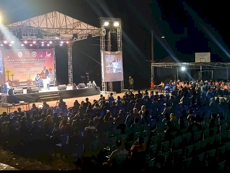 Sinergi TNI-Polri Amankan KKR GMIT Agape Kupang di Perumahan Sejahtera Land