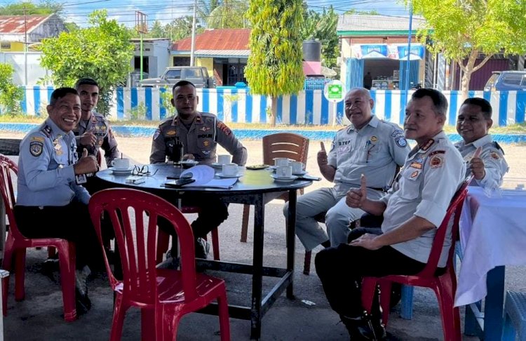 Satlantas Polres Kupang Gelar Rapat Forum Keselamatan Berlalu Lintas Bahas Solusi Parkir Liar di Ruas Jalan Timor Raya