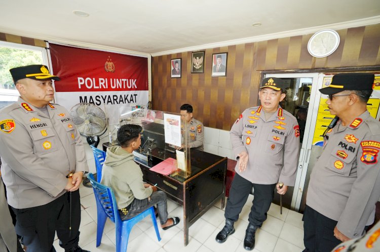 Polsek Samarinda Kota, Kapolri Tekankan Berantas Premanisme-Optimalkan Pelayanan