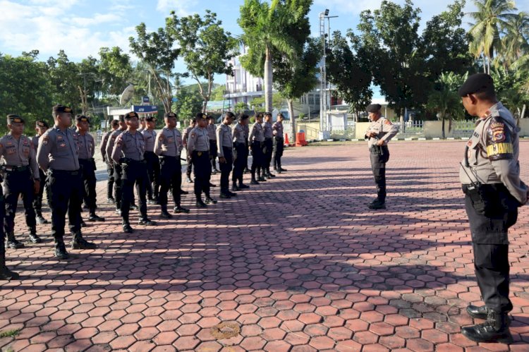 Polres Kupang Terapkan Regu Siaga untuk Amankan Ibadah Mingguan dan Tempat Wisata