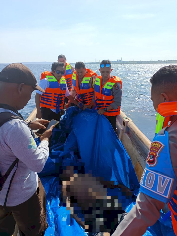 Heboh ! Warga Temukan Jenazah Thamrin Mengapung di Perairan Lalendo Kupang Barat