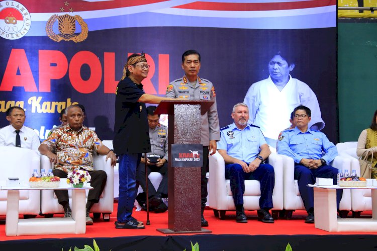 Kabareskrim Polri Buka Kejuaraan Karate Kapolri Cup 2025