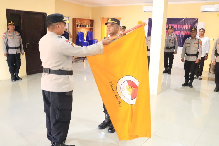 Polres Kupang Kukuhkan Komite Olahraga Polri, Wujud Pembinaan Atlet Berprestasi di Lingkungan Polri