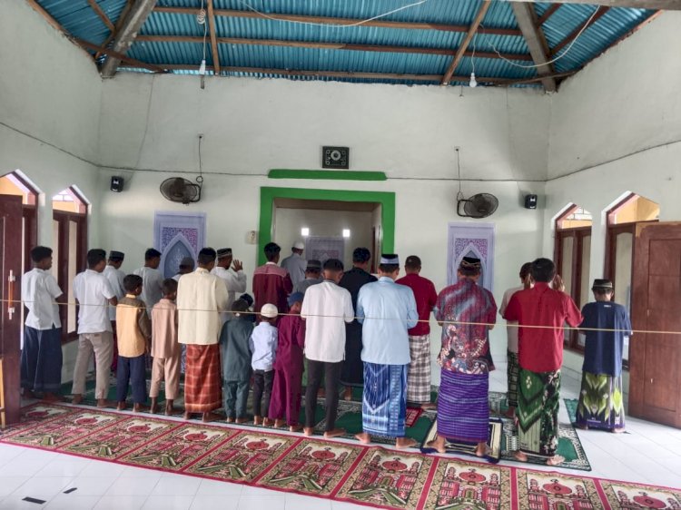 Polres Kupang dan Polsek Jajaran Amankan Ibadah Sholat Tahun Baru Islam 1 Muharram 1447 Hijriah