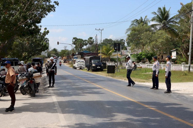 Hari Pertama Operasi Patuh Turangga 2025, Polres Kupang Libatkan Seluruh Stakeholder