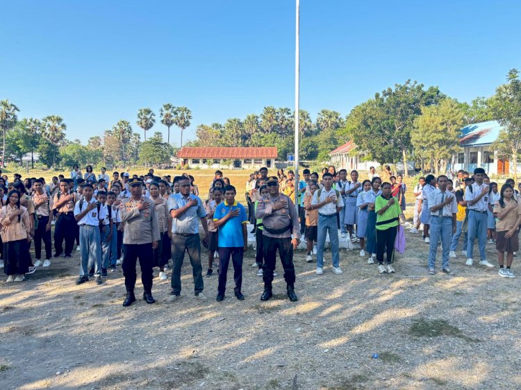 Sosialisasi Rekrutmen Anggota Polri di SMAN 3 Kupang Timur, Polres Kupang Dorong Siswa Siapkan Diri Sejak Dini