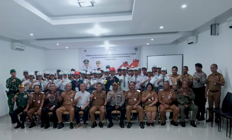 Dukung Generasi Muda, Kapolres Kupang Hadiri Upacara Pembukaan Pendidikan dan Pelatihan Calon Paskibraka Kabupaten Kupang 2025