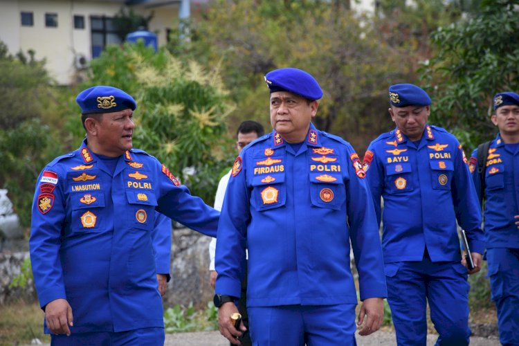 Kakorpolairud Tinjau Kesiapan Operasional Ditpolairud Polda NTT: Fokus pada Wilayah Perbatasan dan Penegakan Hukum Laut
