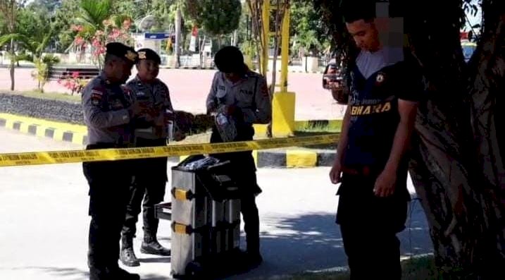 Tingkatkan Profesionalisme, Samapta Polres Kupang Gelar Latihan Penanganan TPTKP
