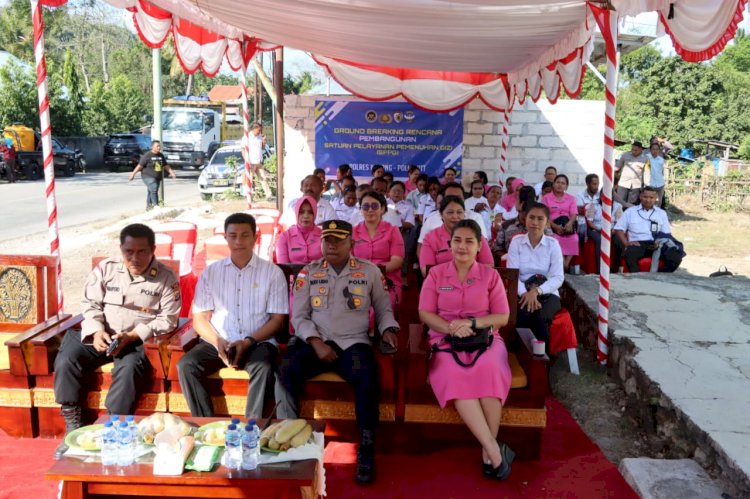 SPPG Polres Kupang Resmi Dibangun, Wujud Nyata Dukungan Terhadap Program MBG
