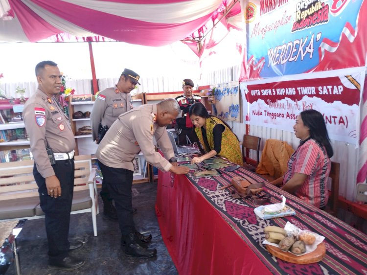 Kapolres Kupang Tinjau Kesiapan Pengamanan Expo Pembangunan dan UMKM di Kabupaten Kupang