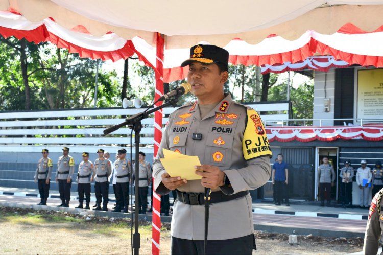 Kapolda NTT Pimpin Ribuan Pasukan Amankan Tour de Entete: Wujudkan Event Internasional Penuh Semangat, Aman, dan Cinta Olahraga!