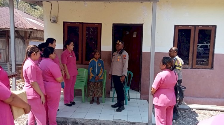 Bhayangkari Polres Kupang Gelar “Bhayangkari Peduli” Sambangi Purnawirawan, Warakawuri, Keluarga Tidak Mampu, dan Personel Polri yang Sakit