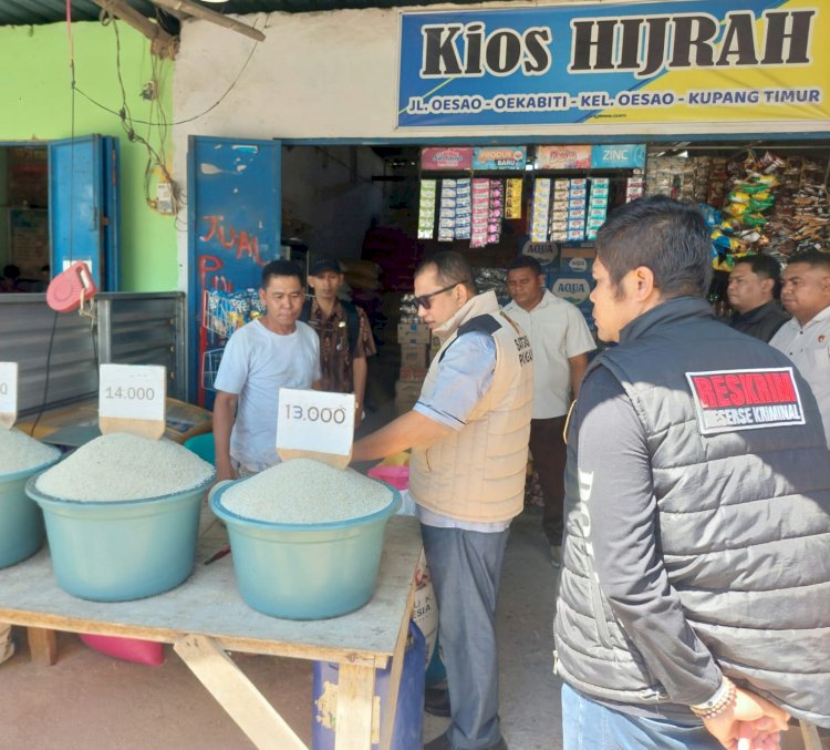 Satgas Pangan Mabes Polri Gandeng Bulog dan Bappenas Monitoring Harga Sembako di Kabupaten Kupang