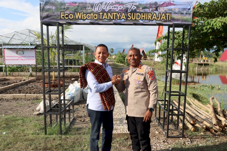 Kapolres Kupang Terima Kunjungan Irjen Pol (Purn) Prof. Dr. Eko Indra Heri dan Rombongan, Tinjau Langsung Lokasi Ekowisata Tantya Sudhirajati