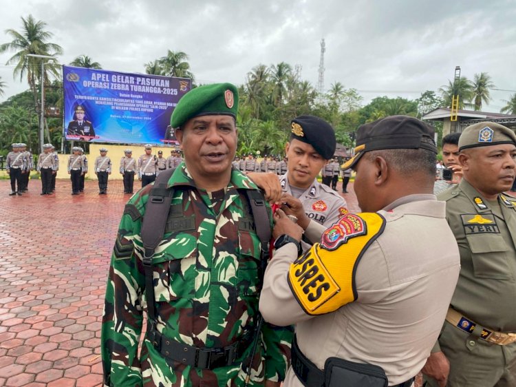 Polres Kupang Gelar Operasi Zebra Turangga 2025, Kapolres Soroti Lonjakan Angka Kecelakaan Lalu Lintas