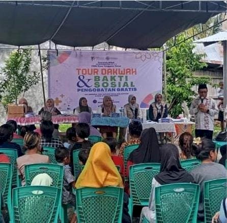 Polres Kupang Berhasil Amankan Kegiatan Tour Dakwah dan Bakti Sosial Milad Muhammadiyah ke-113 di Kelurahan Merdeka