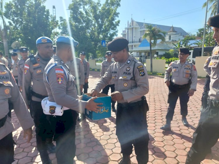 Peduli Korban Bencana Alam, Polres Kupang Galang Donasi untuk Korban Banjir Bandang di Sumatera