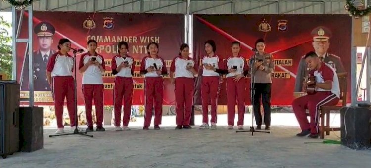 Nikmati Jumat Berkah, Personil Polres Kupang Gelar Olahraga dan Karaoke Bersama di Arena Ekowisata Tantya Sudirajati