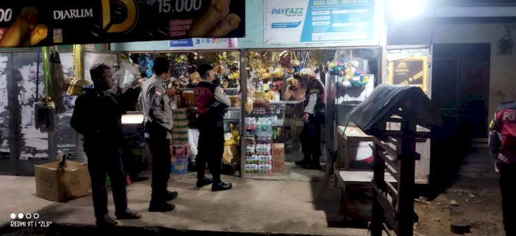 Patroli Preventif Samapta Polres Kupang Sasar Wilayah Rawan dan UMKM di Oesao