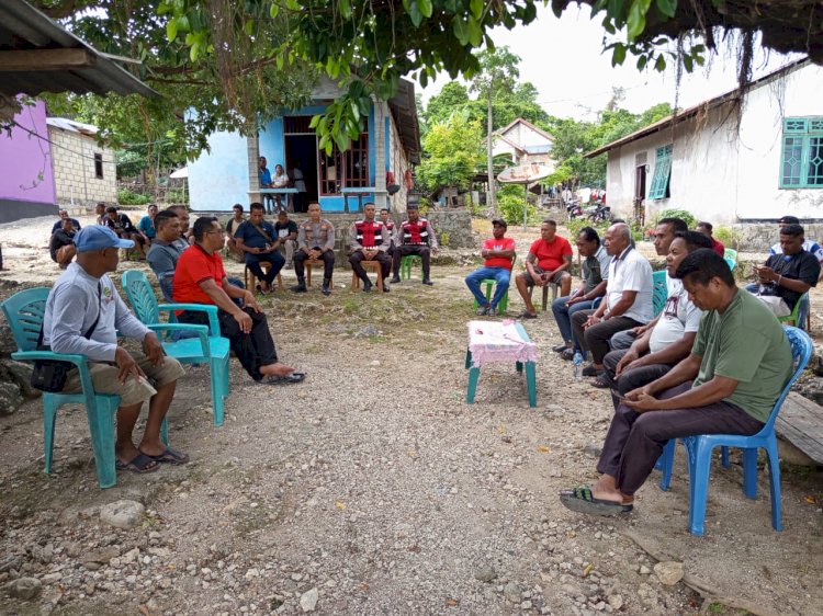 Insiden Pelemparan Rumah di Nitneo, Aparat dan Warga Pilih Jalan Kekeluargaan