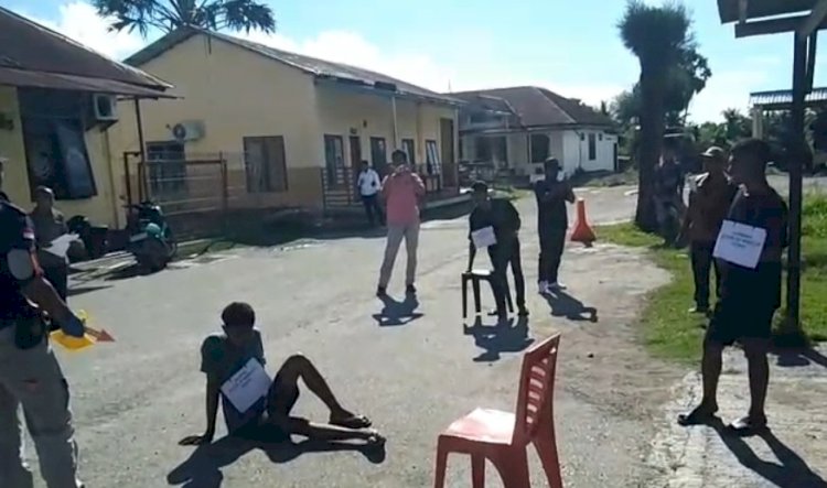 Peyidik Reskrim Polres Kupang Gelar Rekonstruksi Kasus Penganiayaan Anak Hingga Meninggal Dunia di Camplong II