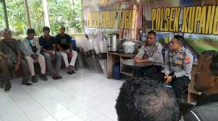 Diduga Kesalahpahaman Berujung Pengancaman, Polsek Kupang Tengah Amankan Situasi di Desa Oelnasi