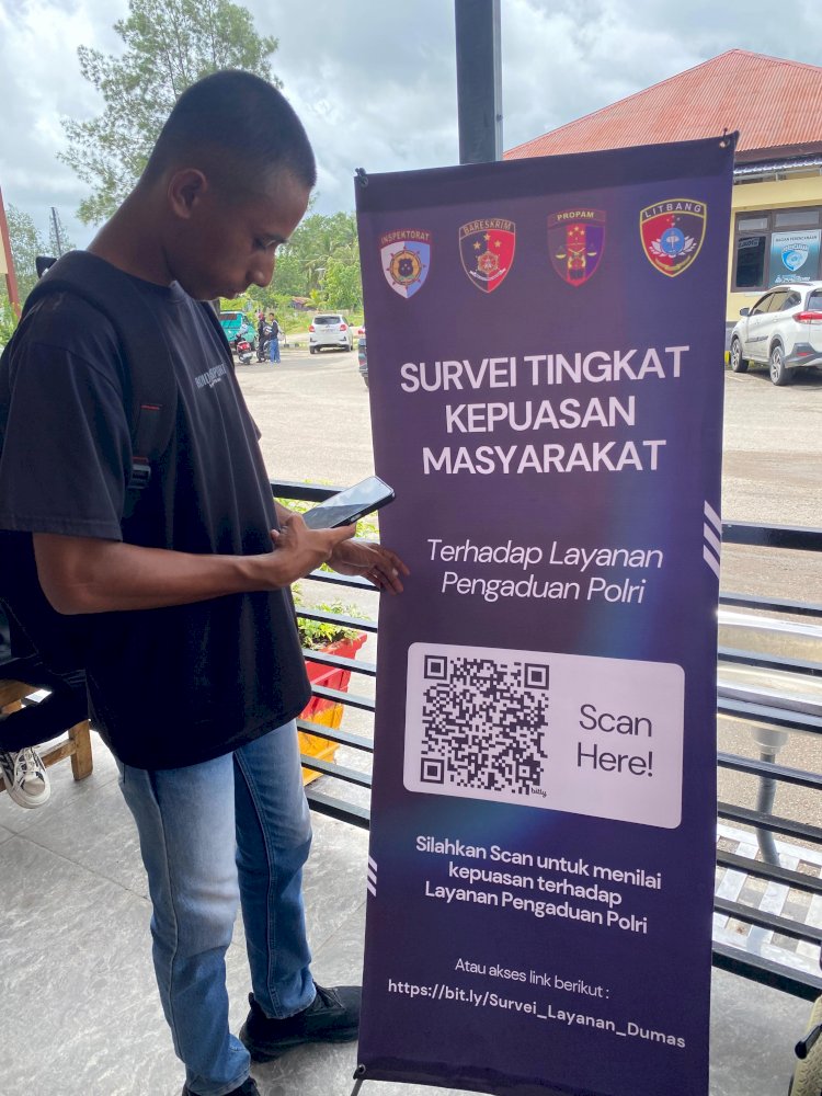 Permudah Pengaduan Masyarakat, Puslitbang Polri Sebar Survei Online Layanan Publik di Polres Kupang