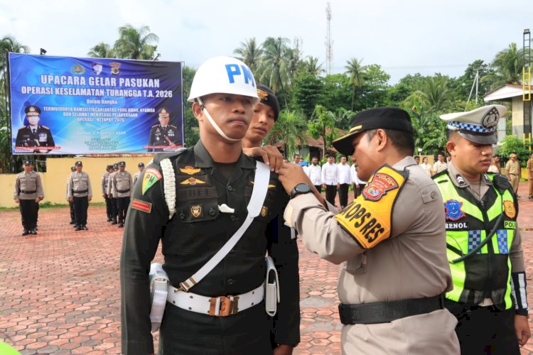 Gelar Operasi Keselamatan Turangga 2026, Wakapolres Kupang Tekankan Pelayanan Humanis dan Pelopor Keselamatan Lalu Lintas